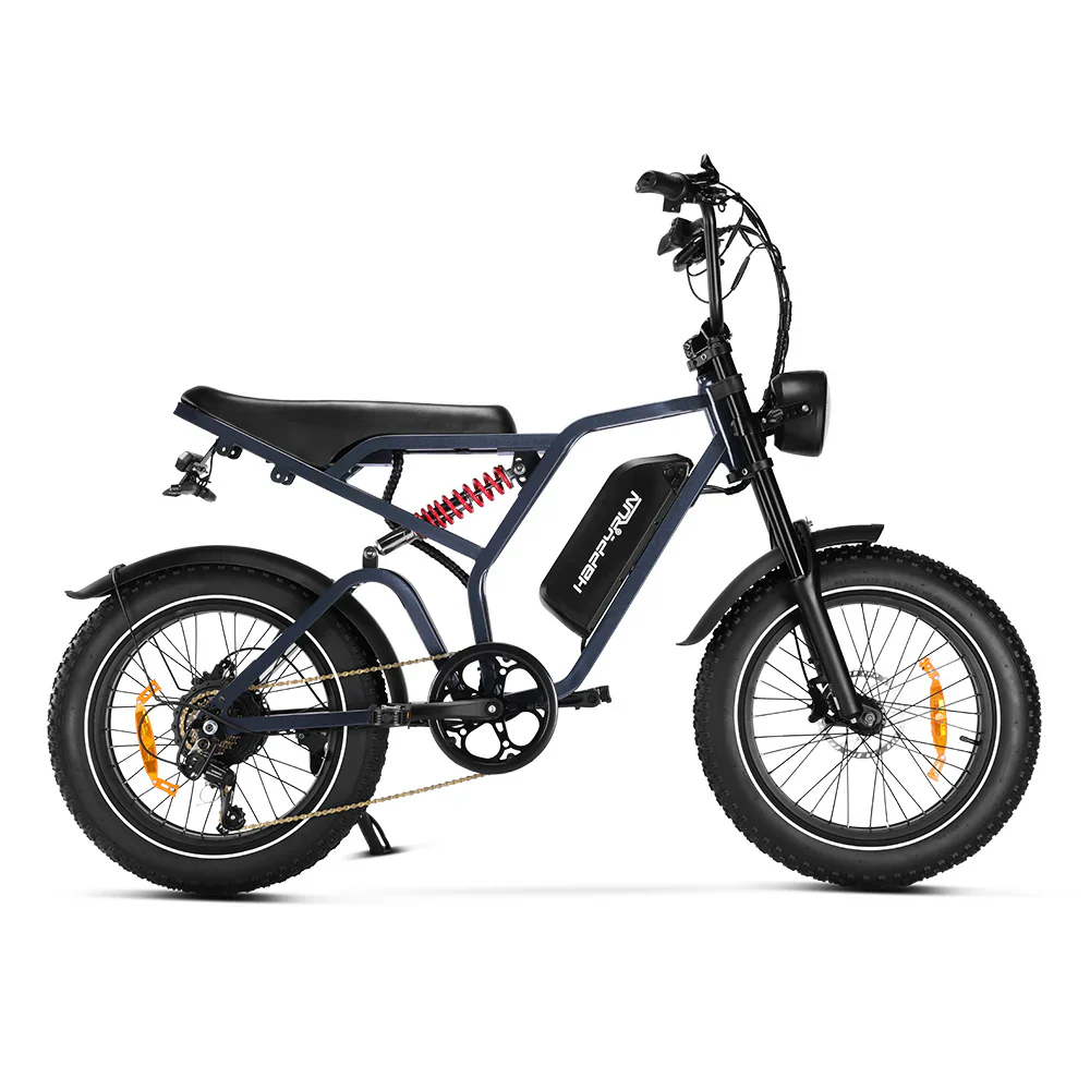 HAPPYRUN TANK G60 PRO 2000W MOPED STYLE ELECTRIC BIKE - Image 2